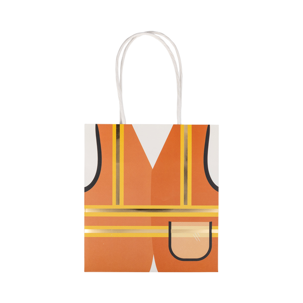 Construction Vest Treat Bag Set