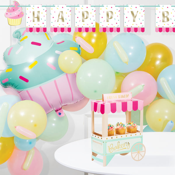 Cupcake Balloon Arch Kit