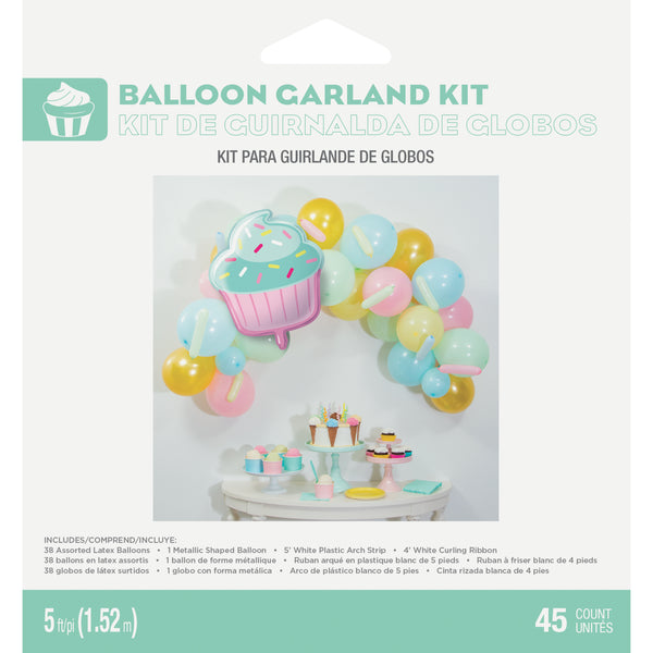 Cupcake Balloon Arch Kit