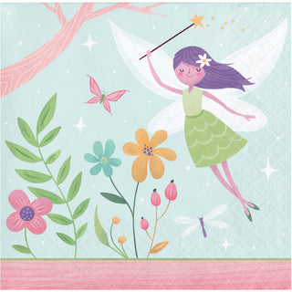 Forest Fairy 5” Beverage Napkins