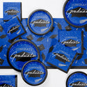 Congrats Graduate Blue 108 Piece Tableware Bundle