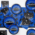 Congrats Graduate Cobalt Blue Graduation Party Bundle