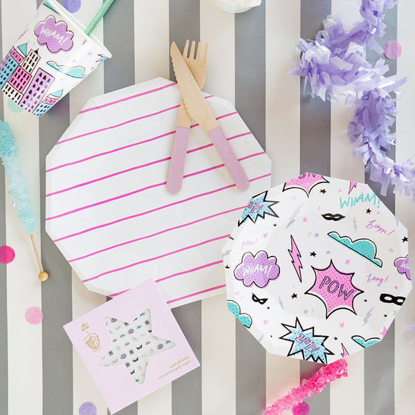 Girl Power Superhero Large Napkins