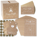 Diaper Raffle and Baby Shower Kit | Oh So Fancy Party