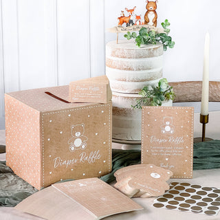 Diaper Raffle and Baby Shower Kit | Oh So Fancy Party