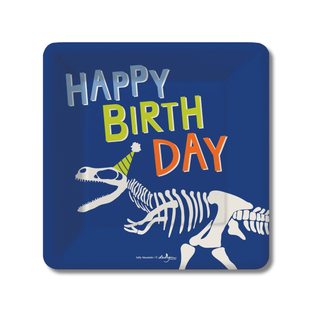 Dinosaur Skeleton Dessert Plates