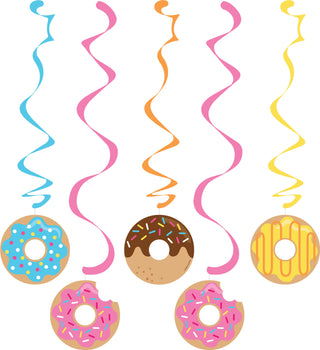 Donut Hanging Swirl Decorations