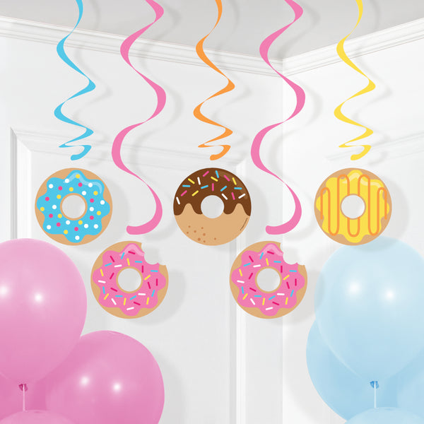 Donut Hanging Swirl Decorations