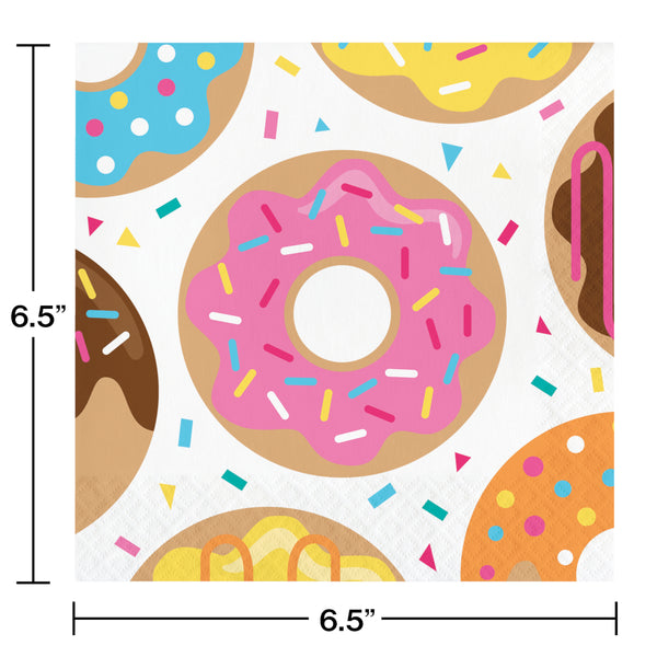 Sprinkle Donut Napkins