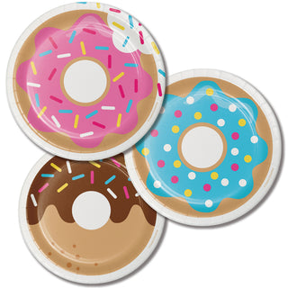 Donut Party Plates