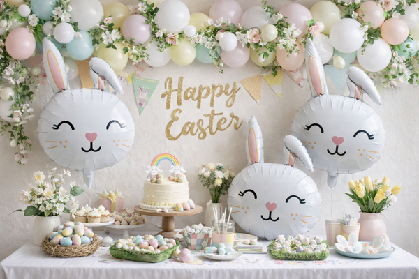 Happy Bunny Foil Balloon