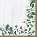 Eucalyptus Gold Tableware Bundle - Perfect for Showers and Weddings!
