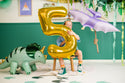 Foil Balloon Number 5 Gold