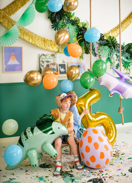 Foil Balloon Number 5 Gold