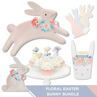 Floral Easter Bunny Bundle