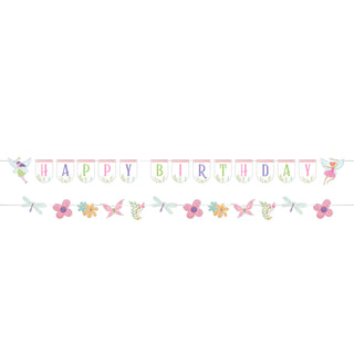 Fairy Happy Birthday Banner Set | Oh So Fancy Party