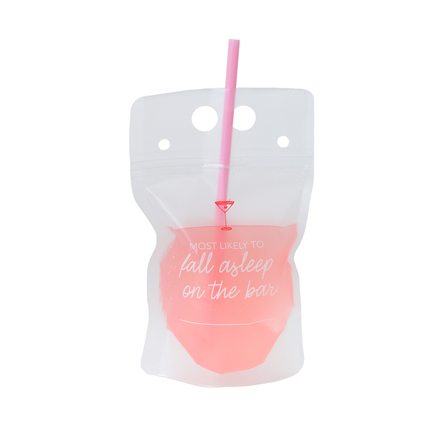 Camp Bachelorette Drink Pouch Set
