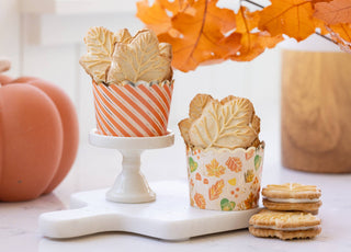 Fall Baking Cups - Oh So Fancy Party