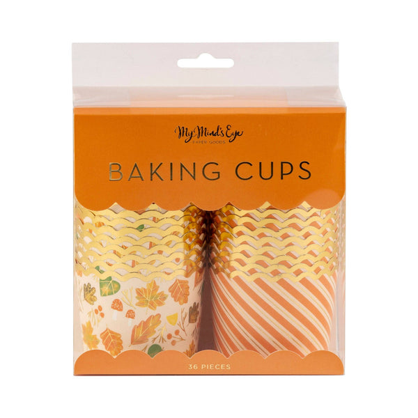 Fall Baking Cups - Oh So Fancy Party