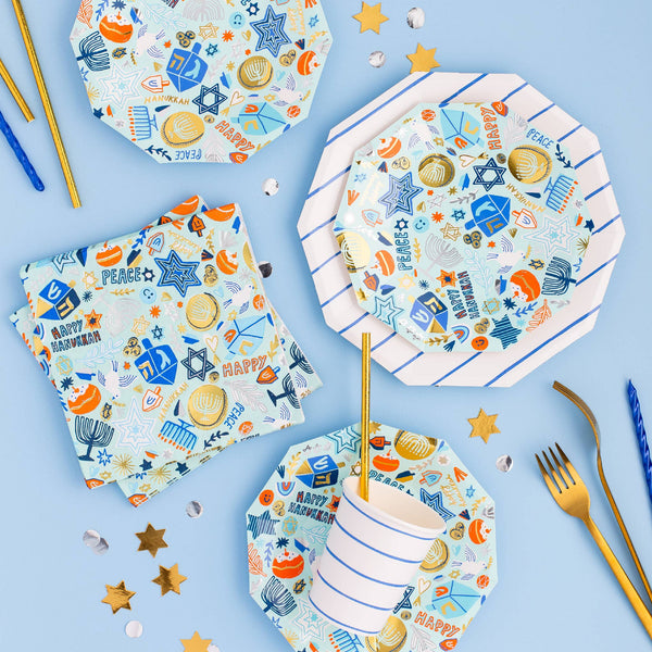 Festival Of Lights Plates | Oh So Fancy Party