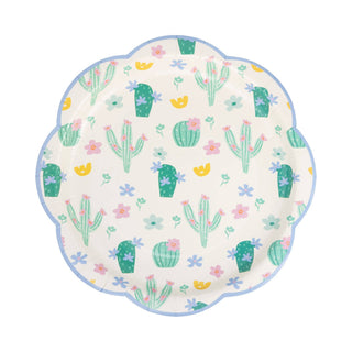 Fiesta Cacti Pattern 10" Plate | Oh So Fancy Party