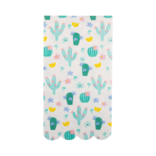 Fiesta Cacti Pattern Dinner Napkin | Oh So Fancy Party