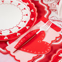 From the Heart Shaped Cocktail Napkins | Oh So Fancy Party