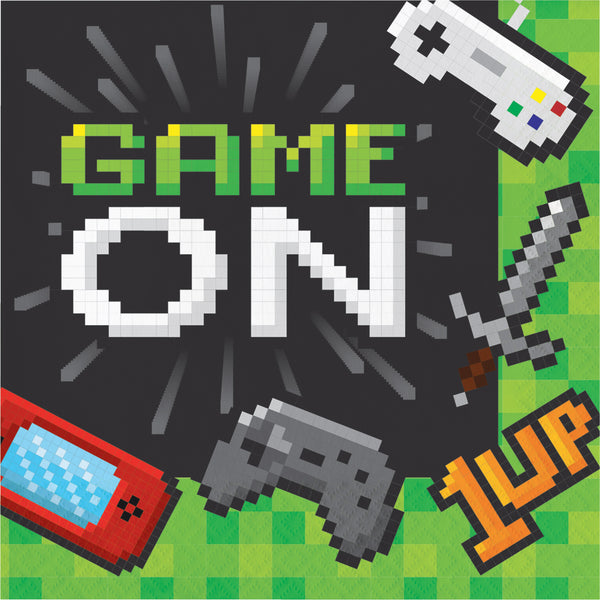 Video Game Happy Birthday Banner