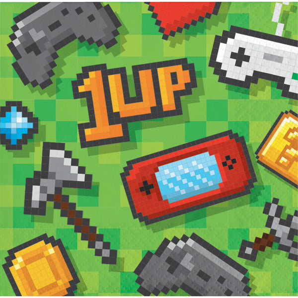 Video Game Happy Birthday Banner