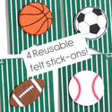 Game Day Banner Decals | Oh So Fancy Party