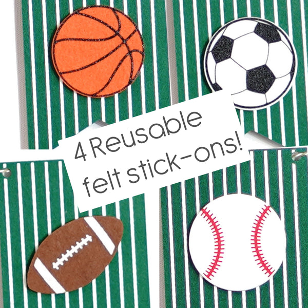 Game Day Banner Decals | Oh So Fancy Party