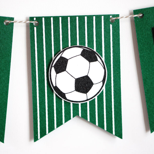 Game Day Banner Soccer | Oh So Fancy Party