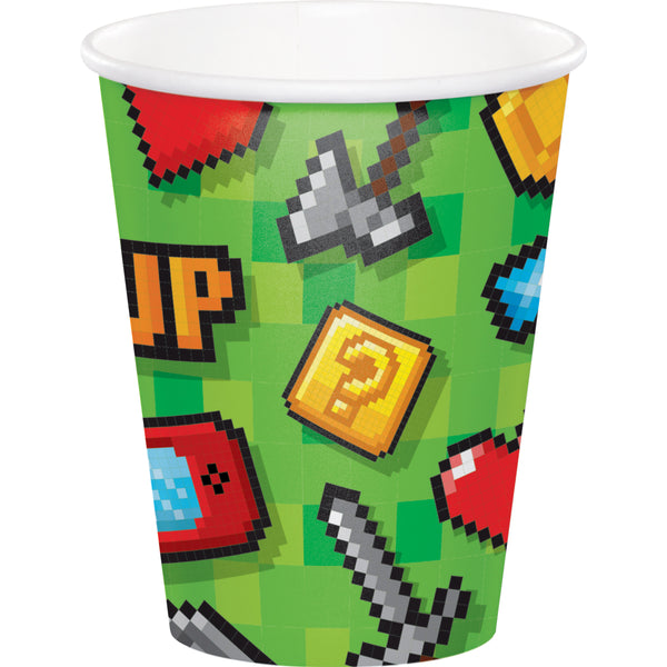 Game On Party Napkins - Video Game Birthday Gaming Theme 16 Pack