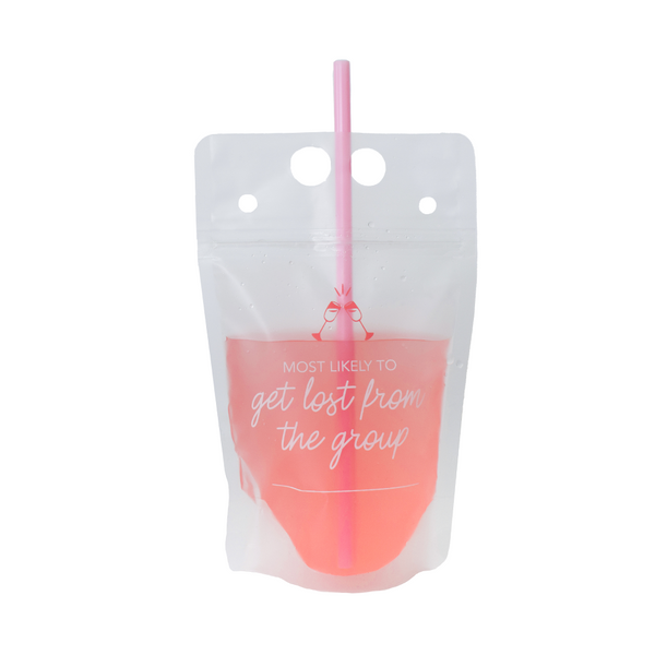 Camp Bachelorette Drink Pouch Set