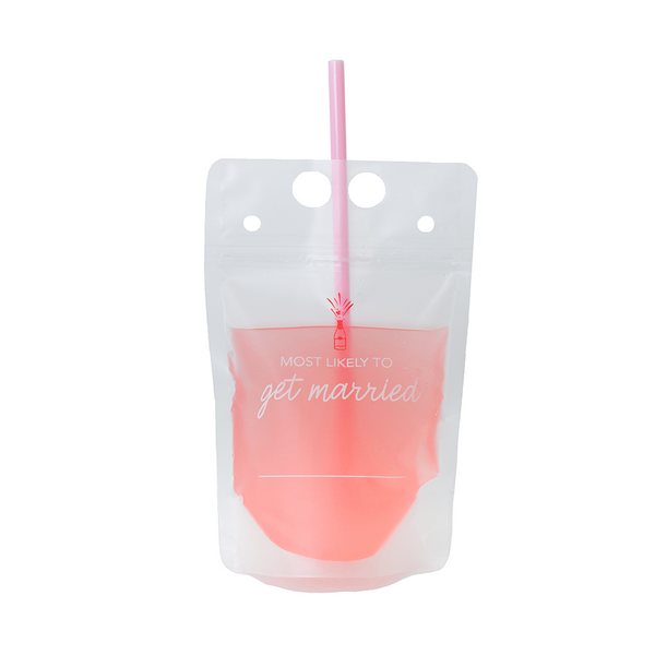 Camp Bachelorette Drink Pouch Set