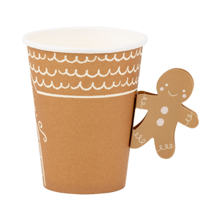 Gingerbread Boy Cups | Oh So Fancy Party