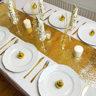 Gold Table Runner | Oh So Fancy Party