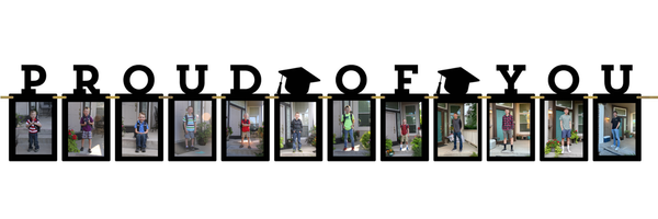 Graduation Decor Photo Display Banner