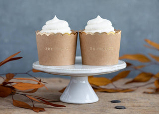 Grateful and Thankful Baking Cups | Oh So Fancy Party