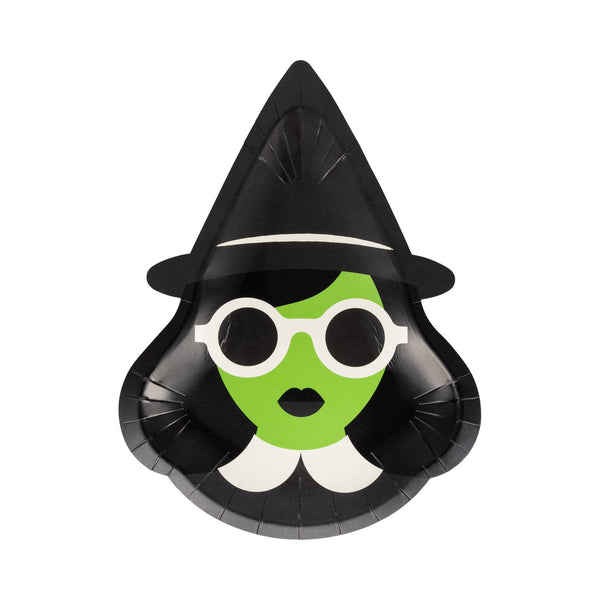 Green Witch Plates - Oh So Fancy Party