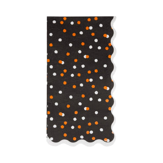 Halloween Polka Dot Napkins - Oh So Fancy Party
