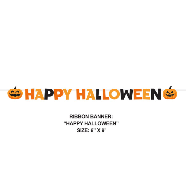 Happy Halloween Party Banner