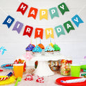 Happy Birthday Banner- Rainbow | Oh So Fancy Party