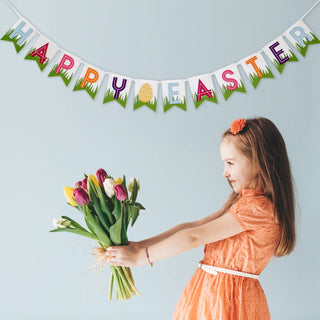 Happy Easter Felt Banner | Oh So Fancy Party