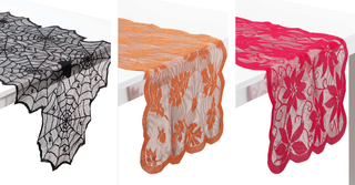 Lace Holiday Table Runner Set