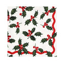 Holly and Berry Napkins | Oh So Fancy Party