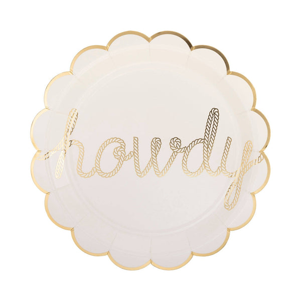 Howdy Plates | Oh So Fancy Party