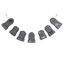 Humorous Headstone Felt Banner Garland Premium Quality Layered Bunting
