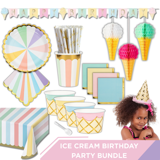 Ice Cream Birthday Party Bundle