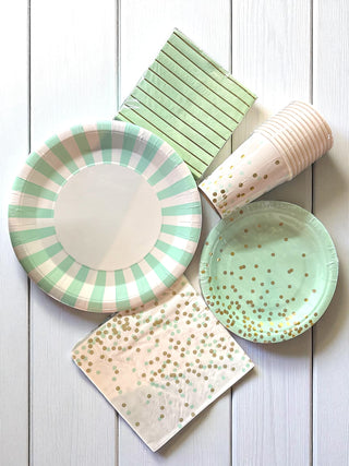 Mint & Gold Shower Bundle